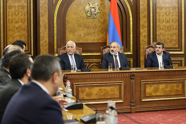 Artsakh President participates in session of Security Council of Armenia