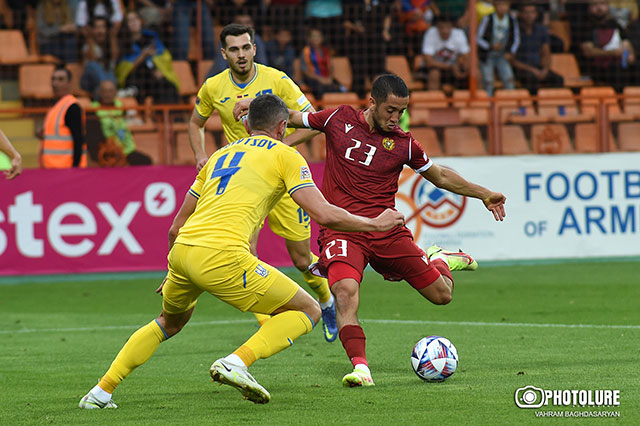 UEFA Nations league: Armenia 0-5 Ukraine