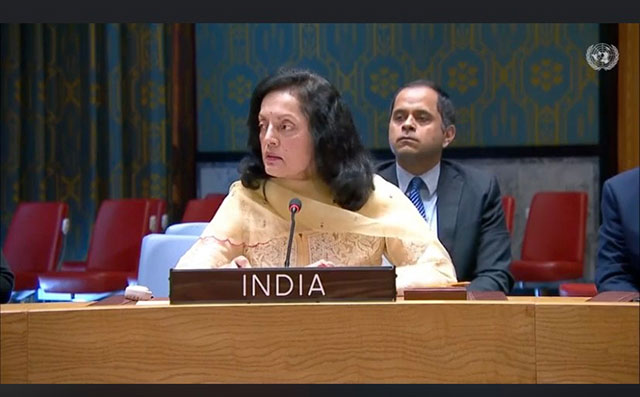 “The UN Security Council cannot remain silent and wait for the situation to become more serious”: Representative of India