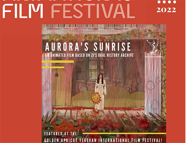 LA Times Lists Armenian Genocide Film Aurora’s Sunrise as Top ‘5 Must-see Films’ at 2022 Animation is FILM Festival