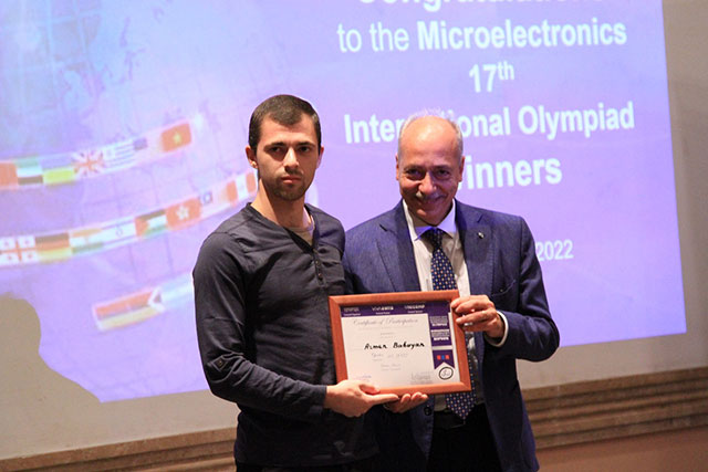 The Final Stage of the 17th Annual International Microelectronics Olympiad successfully held in Armenia