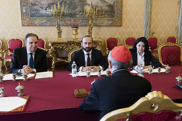 The continuous high-level visits and meetings between Armenia and the Holy See are a vivid demonstration of productive dialogue