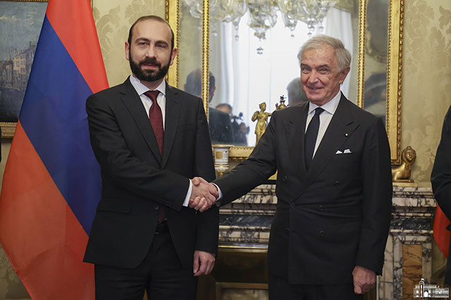 The Foreign Minister and the Grand Chancellor discussed the programs implemented by the Order in Armenia in the fields of humanitarian assistance