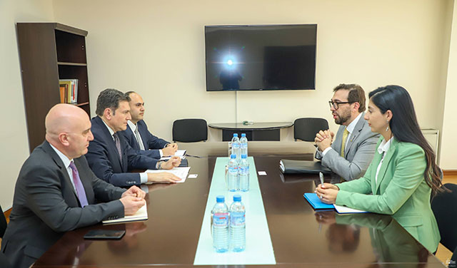 The Deputy Minister and the Head of Office discussed different issues of cooperation between Armenia and NATO