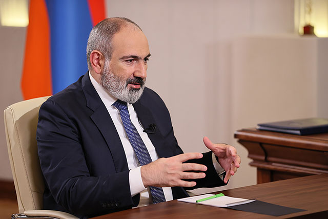 “There is an idea that the peace treaty between Armenia and Azerbaijan must be separated from the Karabakh issue”: Nikol Pashinian said