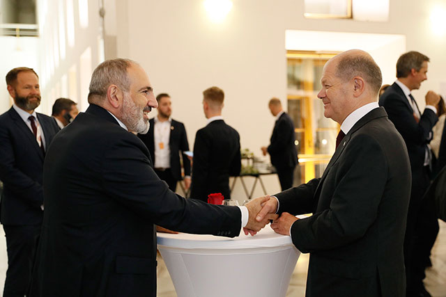 Nikol Pashinyan and Olaf Scholz referred to issues related to the development of Armenian-German relations