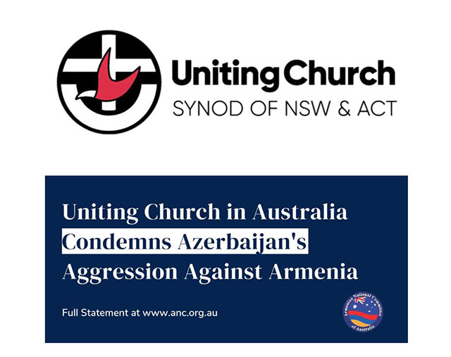 Uniting Church in Australia Condemns Attacks on Armenia by Azerbaijan