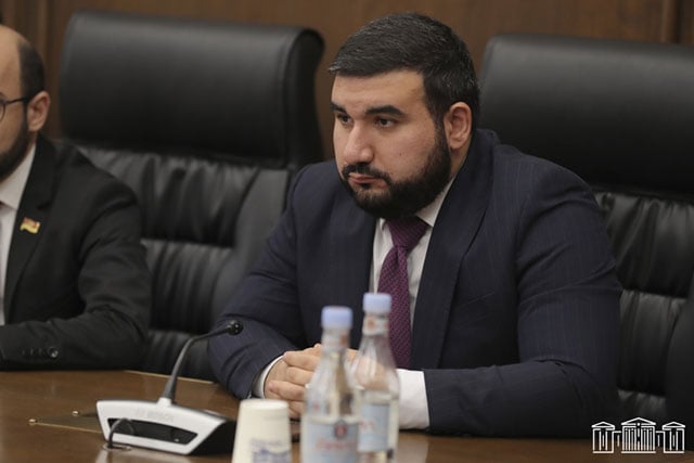 Azerbaijan should leave our territories because the territorial integrity of the Republic of Armenia is not subject to bargaining under any condition: Vahagn Aleksanyan