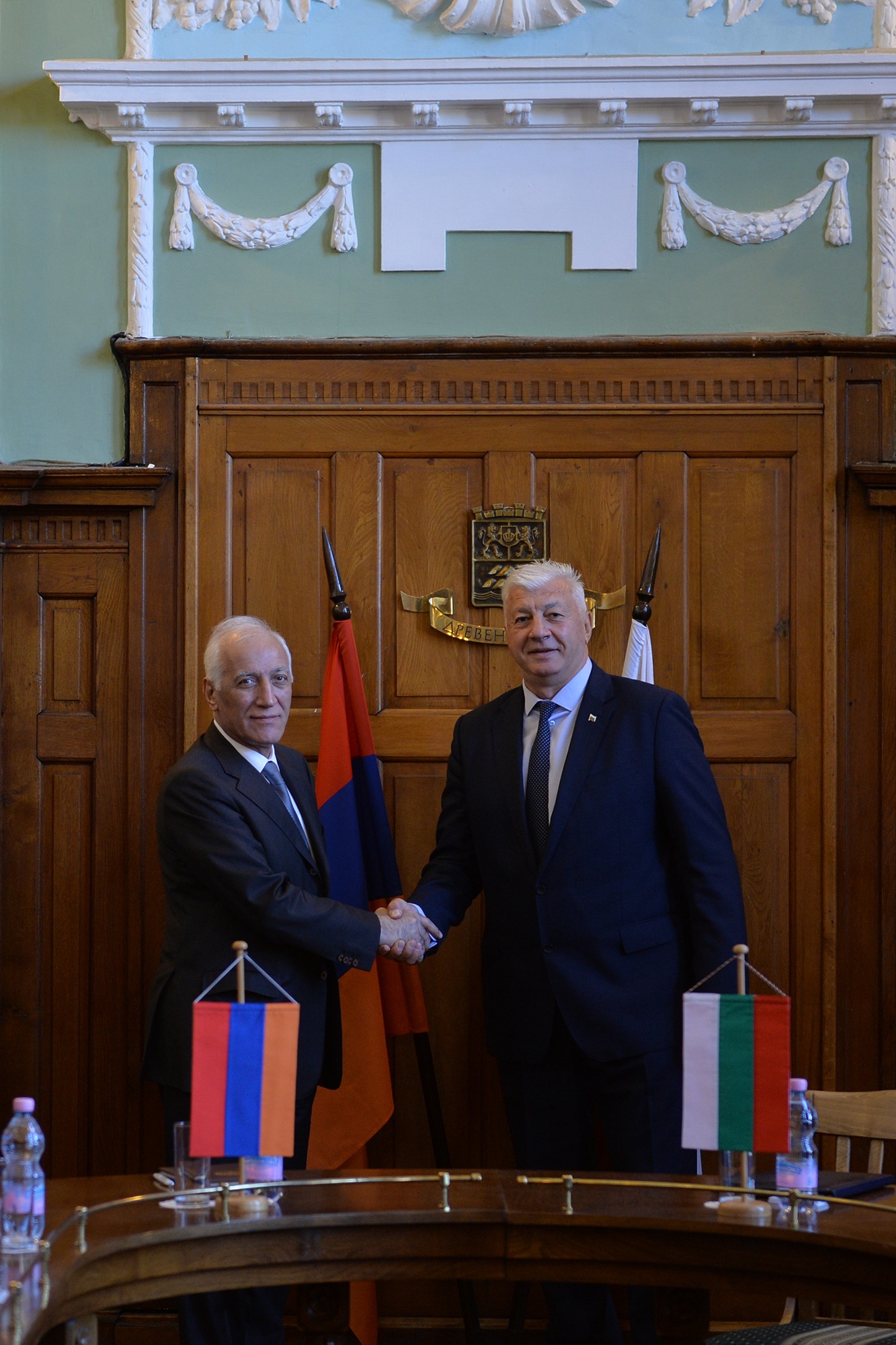 President Vahagn Khachatuyan had a meeting with the Mayor of Plovdiv Zdravko Dimitrov