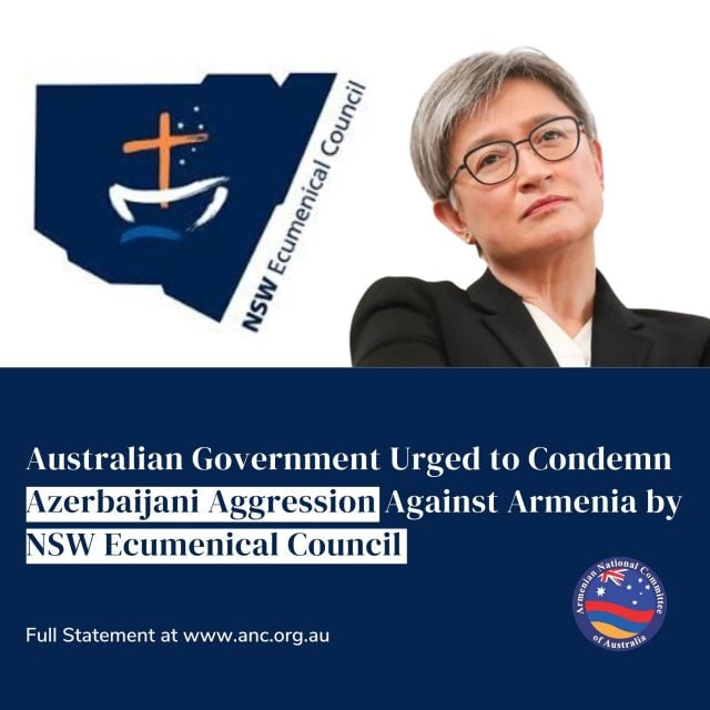 Australian Government Urged to Condemn Azerbaijan Aggression Against Armenia by NSW Ecumenical Council