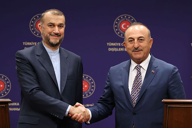 Hossein Amir-Abdollahian and Mevlüt Çavuşoğlu discussed regional and international issues