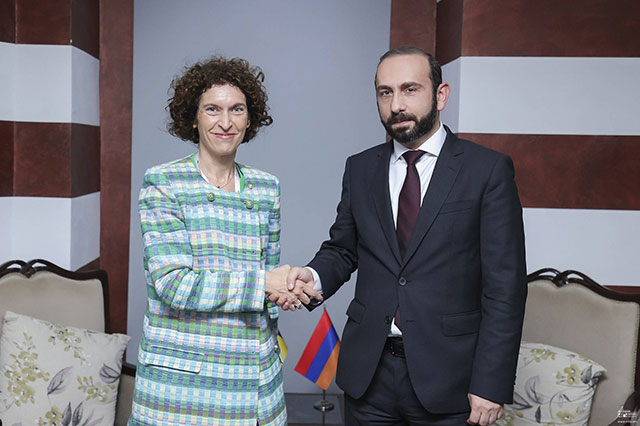 Ararat Mirzoyan and Maria Ubach Font exchanged views on the issues of regional and international agenda
