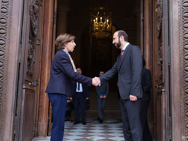 Ararat Mirzoyan expressed his gratitude to Catherine Colonna for the principled position of the French side