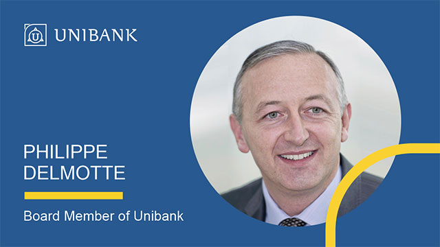 Philippe Delmotte was elected as a Board member of Unibank