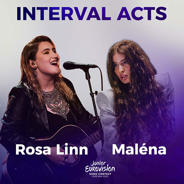 Rosa Linn and Malena Will Perform at Junior Eurovision 2022