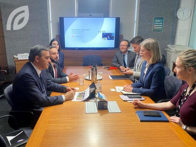 At the Australian Ministry of Foreign Affairs Mr. Arman Tatoyan presented the latest facts of Azerbaijani criminal invasions in Armenia and evidence of war crimes