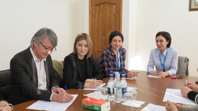 The Governor of Vayots Dzor province received the UNHCR Armenia Officer-in-Charge
