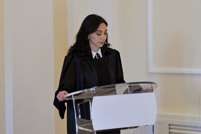 “Keep in mind you deliver all your judgements for the sake of the Republic of Armenia”. A swearing-in ceremony of a judge took place at the Residence of the President
