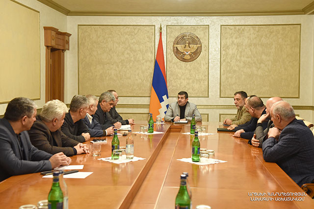 President of the Artsakh Republic convened an enlarged working consultation