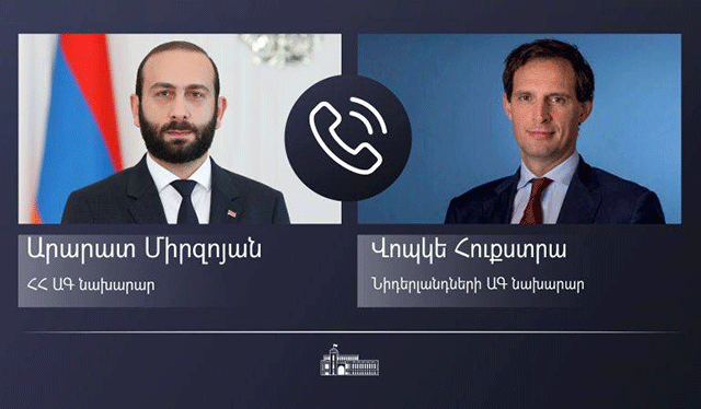 Ararat Mirzoyan briefed his counterpart on the humanitarian situation in Nagorno-Karabakh resulting from the blockade of the Lachin Corridor by Azerbaijan