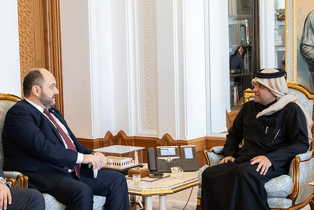 In the sidelines of the visit to the State of Qatar, Arayik Harutyunyan met with the Chief of the Amiri Diwan