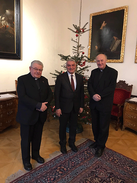 Ashot Hovakimian presented in detail to the Czech spiritual leaders the consequences of Azerbaijan’s aggression towards Armenia