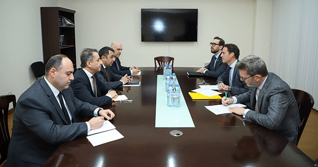 Vahe Gevorgyan and Javier Colomina Píriz discussed different items of cooperation between Armenia and NATO