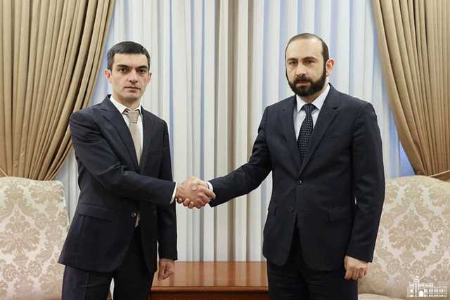 Sergey Ghazaryan emphasized the importance of co-operation between the two republics in addressing the existing problems