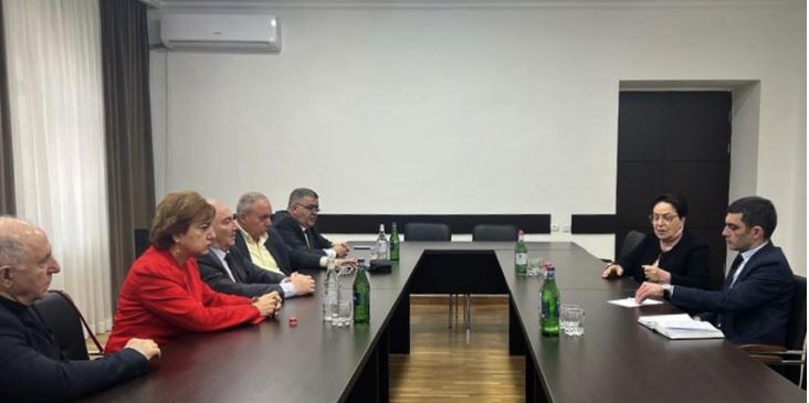 Foreign Minister Sergey Ghazaryan Meets with Representatives of Social and Political Forces of Armenia
