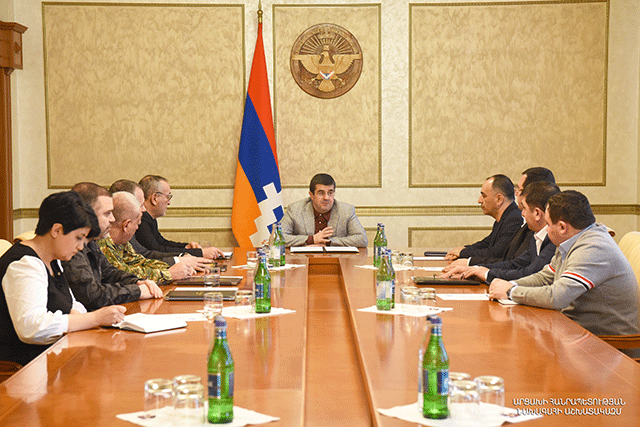 President Harutyunyan chaired a meeting of the Artsakh Republic Security Council