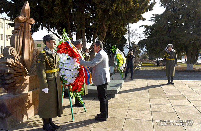 President Harutyunyan paid tribute to the memory of victims of the Sumgait massacres