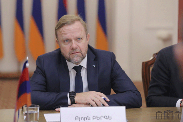 CoE Deputy Secretary General Bjørn Berge Hosted in Parliament