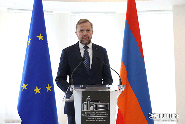 Bjørn Berge, the Deputy Secretary General of the Council of Europe, praised the cooperation between Armenia and the Council of Europe as excellent