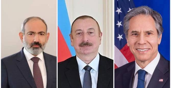 Nikol Pashinyan to meet with Antony Blinken and Ilham Aliyev