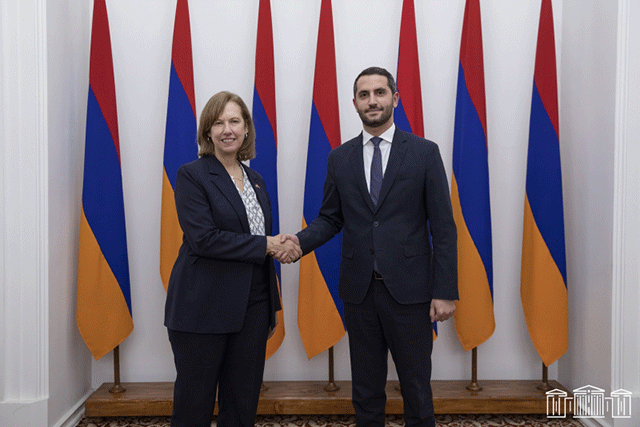 Ruben Rubinyan expressed his conviction that Kristina Kvien will contribute to the deepening of Armenian-American cooperation with her activities