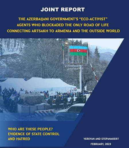 We have placed the evidence that confirms the direct connection of the “eco-activists”, who blockaded the road of life path connecting Artsakh with the world, with the Azerbaijani government and their animosity