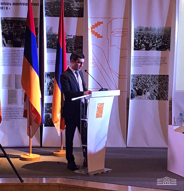“Recognition of the independence of Artsakh by the international community is a way to stop the massive and repeated violations of the Artsakh people’s rights”