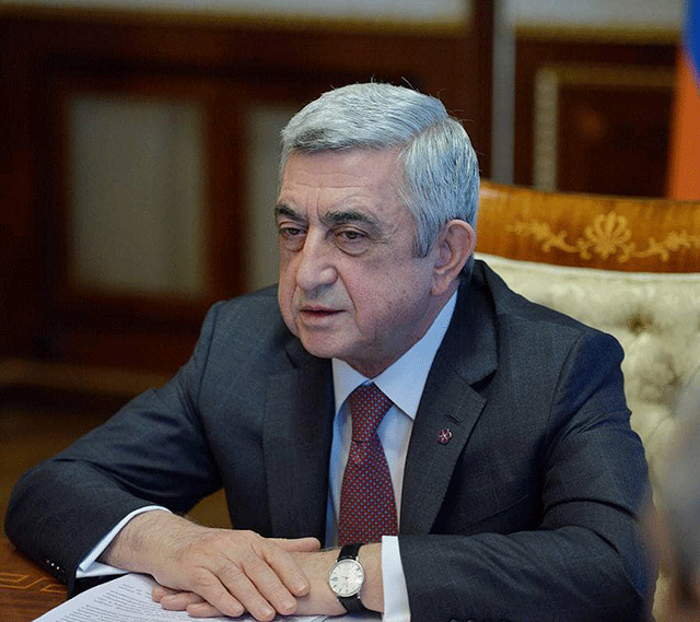 This jubilee of the Karabakh movement presents yet another opportunity to awaken our languid national self-consciousness-Serzh Sargsyan
