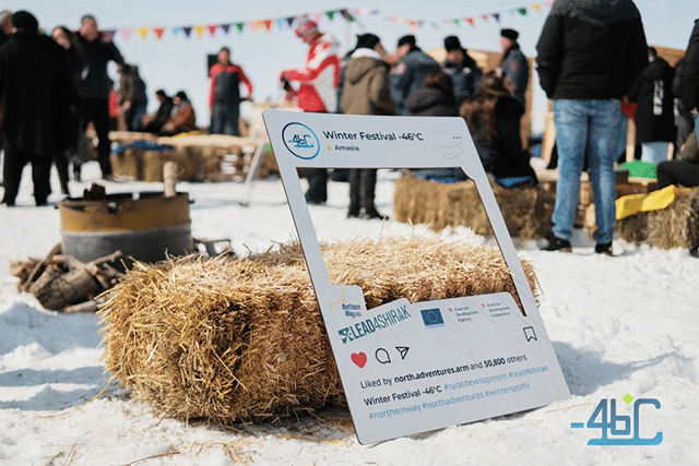 Winter festival takes part in Shirak Marz with EU support