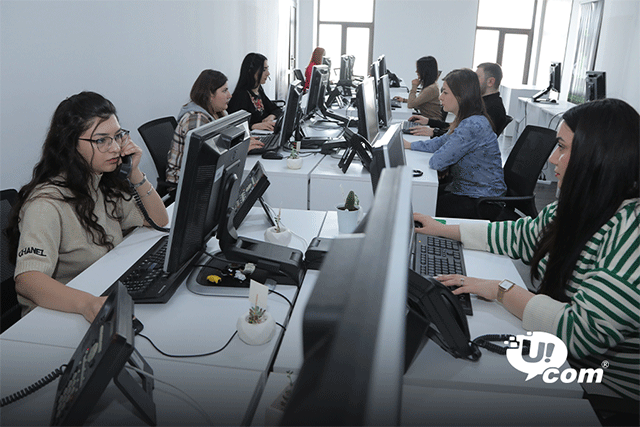 Ucom’s Call Center in Vanadzor is 1 Year Old