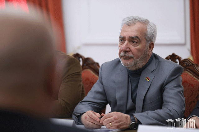 We Can Think about Peoples’ Welfare and Progress in Conditions of Peace-Andranik Kocharyan
