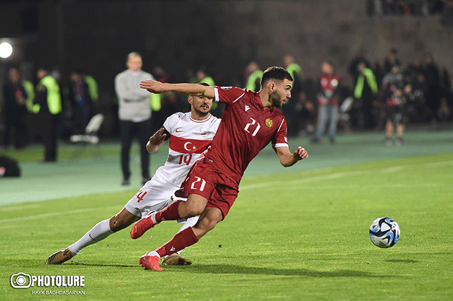 Euro 2024 qualifier: Armenia 1-2 Turkey (Photo series)