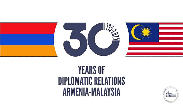 30th anniversary of the establishment of diplomatic relations between Armenia and Malaysia