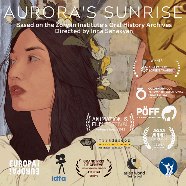 Aurora’s Sunrise, based on the Zoryan Institute’s Oral History Archives, is Cleaning Up in the International Film Festival Circuit