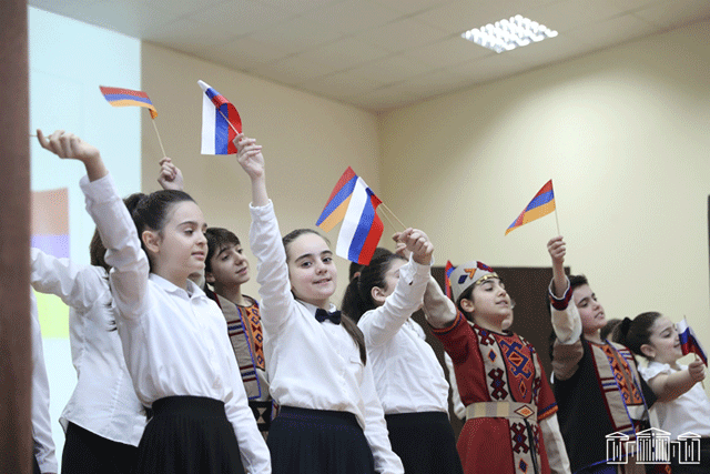 Hakob Arshakyan and Yuri Vorobyov recorded that the historical-cultural ties between the Armenian and Russian peoples are undeniable