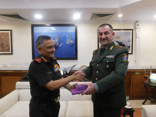 The delegation led by the Chief of the General Staff of the RA Armed Forces paid a working visit to India