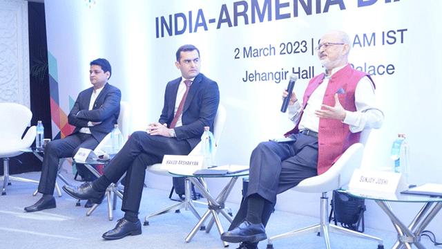 I must commend that the volumes of Armenia-India trade turnover have increased essentially in recent years-Hakob Arshakyan