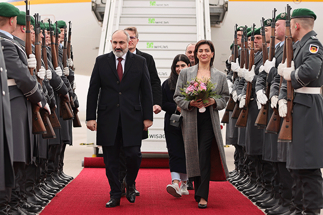 PM Pashinyan, together with his wife, arrived in Berlin on a working visit (Photo series)