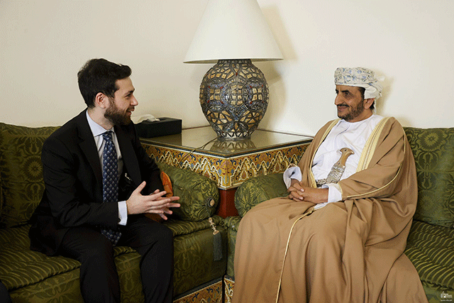 Vahan Kostanyan and Sheikh Khalifa bin Ali bin Issa Alharthy touched upon the issues of bilateral agenda between Armenia and Oman