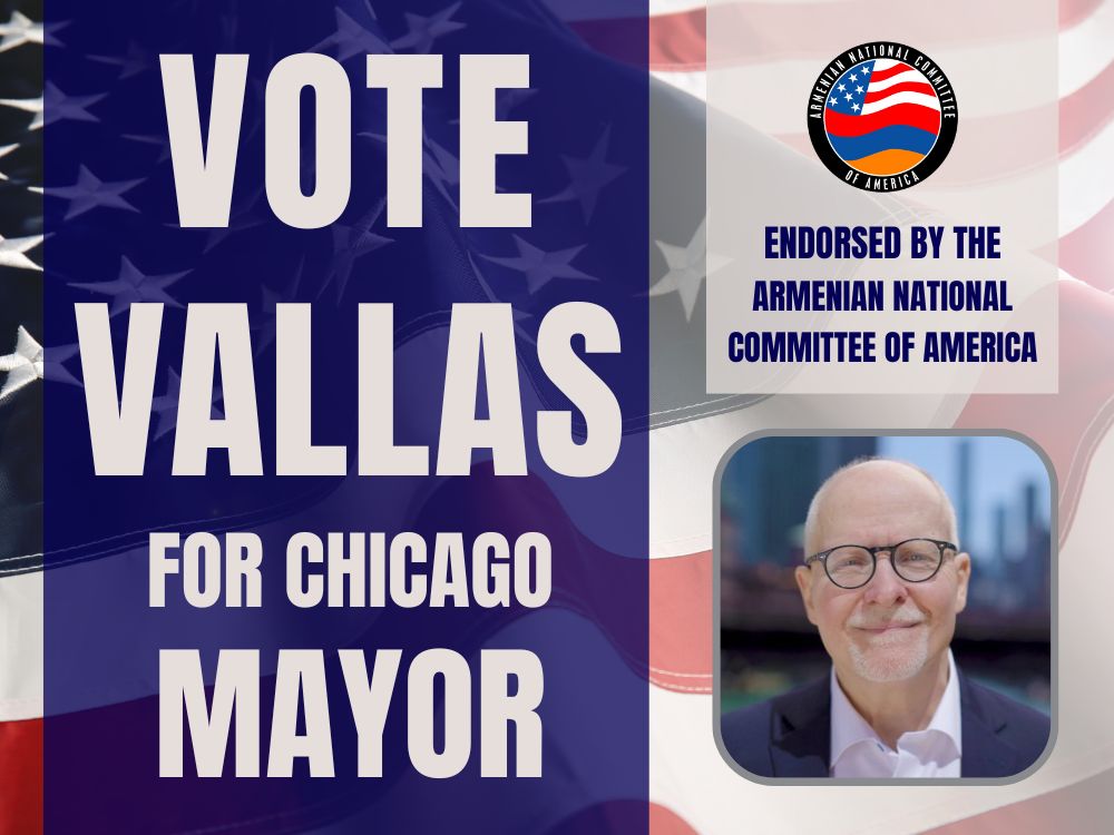 ANCA endorses Paul Vallas for Chicago Mayor